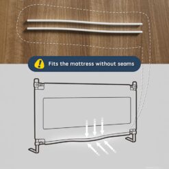 Bed Guardrail for Baby Protection
