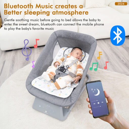 Electric Baby Rocker with Inbuilt Music