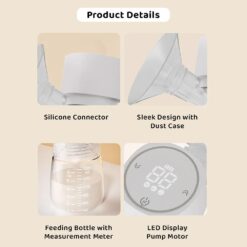 Electric Breast Pump with Sippy Cup