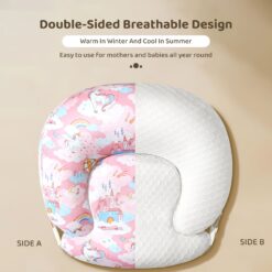Feeding Pillow with Double Side Breathable Design