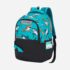 Genius by Safari Splash 23L School Backpack for Girls with Name Tag, Rain Cover, and Easy Access Pockets - Black