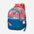 Genius by Safari Splash 23L School Backpack for Boys with Name Tag, Rain Cover, and Easy Access Pockets - Blue