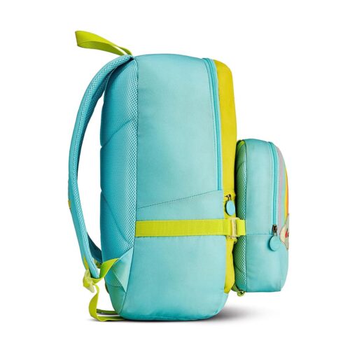 American Tourister Trendy Kid's School Bag with 1 Full Compartment and 2 Front Pockets - Moodle 2.0 sky blue