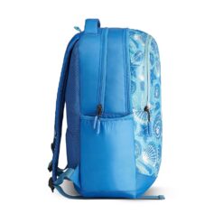 American Tourister Kids Bag, Polyester Trendy Backpack for Girls With Name Tag 26 Litres, 3 Full Compartment Bags - Ollie 3.0-Water Blue