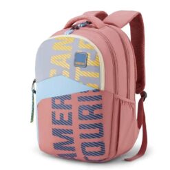 American Tourister Casual Stylish & Trendy Kids School Backpacks, 29.5 Ltr, Waterproof Unisex Printed Bags - Sest 3.0 Pink