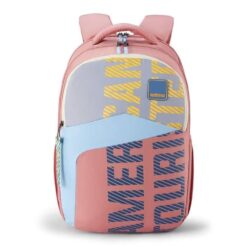 American Tourister Casual Stylish & Trendy Kids School Backpacks, 29.5 Ltr, Waterproof Unisex Printed Bags - Sest 3.0 Pink