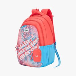 Genie Diva Shoulder School Bag for Kids, Waterproof & Adjustable Straps Backpack for Girls & Boys - Blue