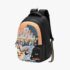Genie Fetch Shoulder School Backpack, Waterproof & Adjustable Straps Backpack for Girls & Boys - Black