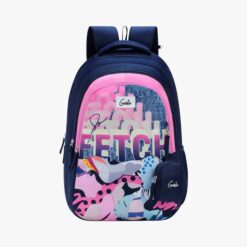 Genie Fetch Shoulder School Backpack for Children, Durable and lightweight school bag for kids with Adjustable straps