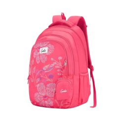 Genie Sprinkle Shoulder School Bag for Children, Adjustable Straps & Waterproof Backpack for Girls & Boys - Pink
