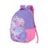 Genies Waterlily Waterproof Kids School Bag, with One Extra Pouch & Multiple Compartments - Lavender