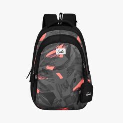 Genies Sage Waterproof School Backpack, Everyday Toddlers School Bag with Adjustable Padded Straps - Black