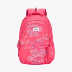 Genie Sprinkle Shoulder School Bag for Children, Adjustable Straps & Waterproof Backpack for Girls & Boys - Pink