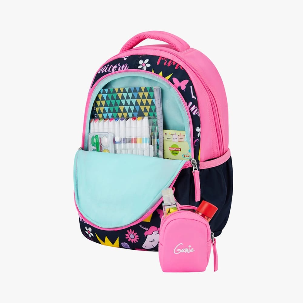 kp लड़कों और लड़कियों के लिए स्कूल बैग, गुलाबी, कैज़ुअल : Amazon.in: बैग,  वॉलेट और लगेज