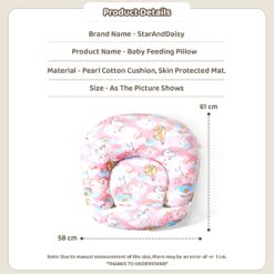 specification of baby feeding pillow