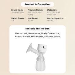 Specification Breast Pump-DQ-S068
