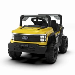 Electric Battery operated 9111 Yellow Ford Kids Jeep