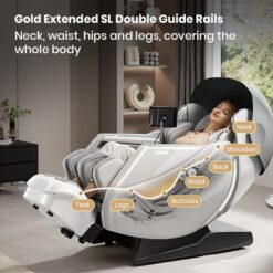 [Pro-Order] StarAndDaisy Multifunctional Luxury Massage Chair, 0 Gravity Full Body Traditional Massager with Digital Screen - S400 [Delivery Starts From : 10/March/2024]