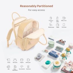 Lightweight and Compact Diaper Bag for Easy Carrying