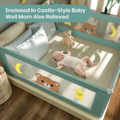 Bed Side bed Guardrail for Baby