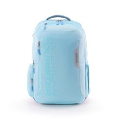 American Tourister Unisex Kids Backpacks with 3 Full Compartment 1 Side Packet, 34.5 Ltrs Bags - Brett 3.0 Ice Blue