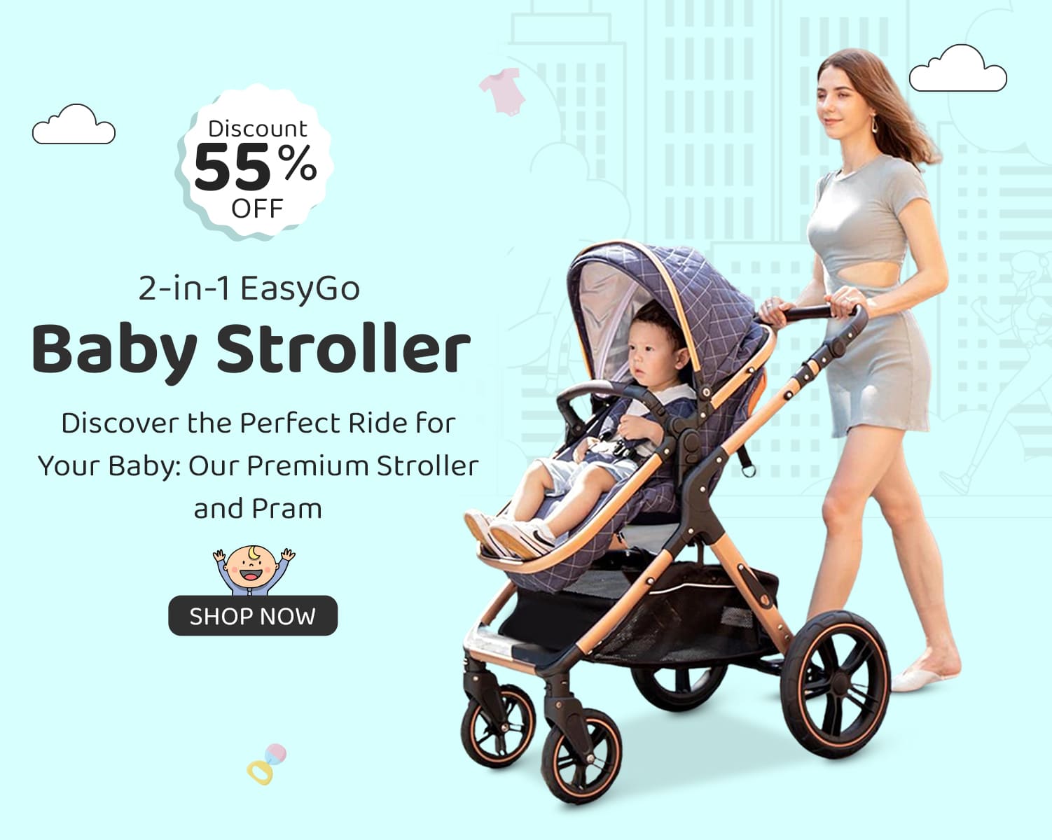 Easygo Baby Stroller