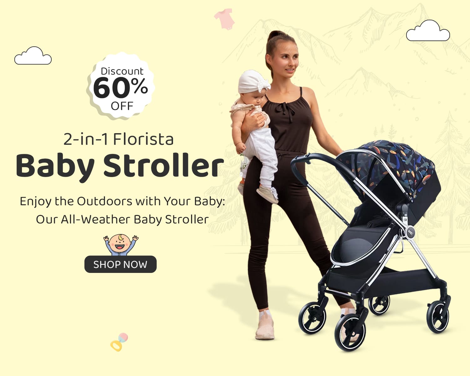 Florista Baby Stroller