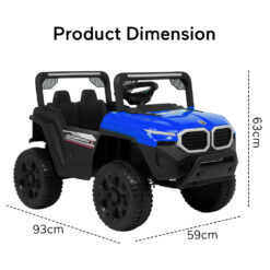 Battery-powered ride-on jeep