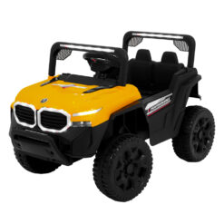 StarAndDaisy Electric Battery Operated Jeep For Kids BMW Model, Remote Control and Manual Driving Kids Jeep - 9111-Yellow