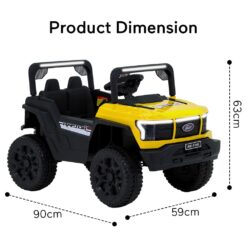 Specification of Battery Operated Toy Jeep for Outdoor Play