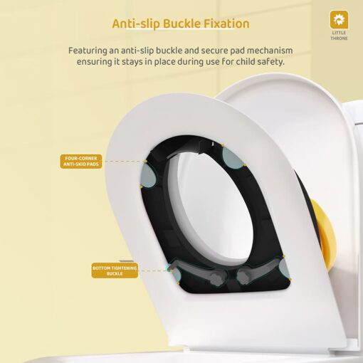 Non-Slip Baby Potty Training Seat with Ladder