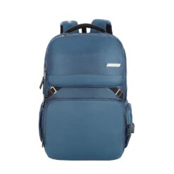 American Tourister Kids School Backpacks For Travel With Lockable Laptop Compartment, 34 Ltrs Bags - Segno Detachable Navy
