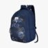 Genie Radiant Premium Kids Backpack With Rain Cover, Water Resistant, and Extra Padding Shoulder Straps - 36L Navy Blue