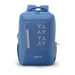 American Tourister Trendy Bags for Boys & Girls with 2 Full Compartment 1 Front Pocket, 33 Ltrs Capacity Backpacks - Sigma 3.0 Blue
