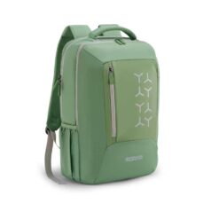 American Tourister Backpacks with 2 Full Compartment 1 Front Pocket, 17" Inch Laptop Compartment, 33 Ltrs Bags - Sigma 3.0 Green