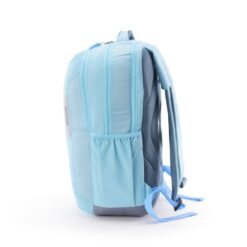 American Tourister Unisex Kids Backpacks with 3 Full Compartment 1 Side Packet, 34.5 Ltrs Bags - Brett 3.0 Ice Blue