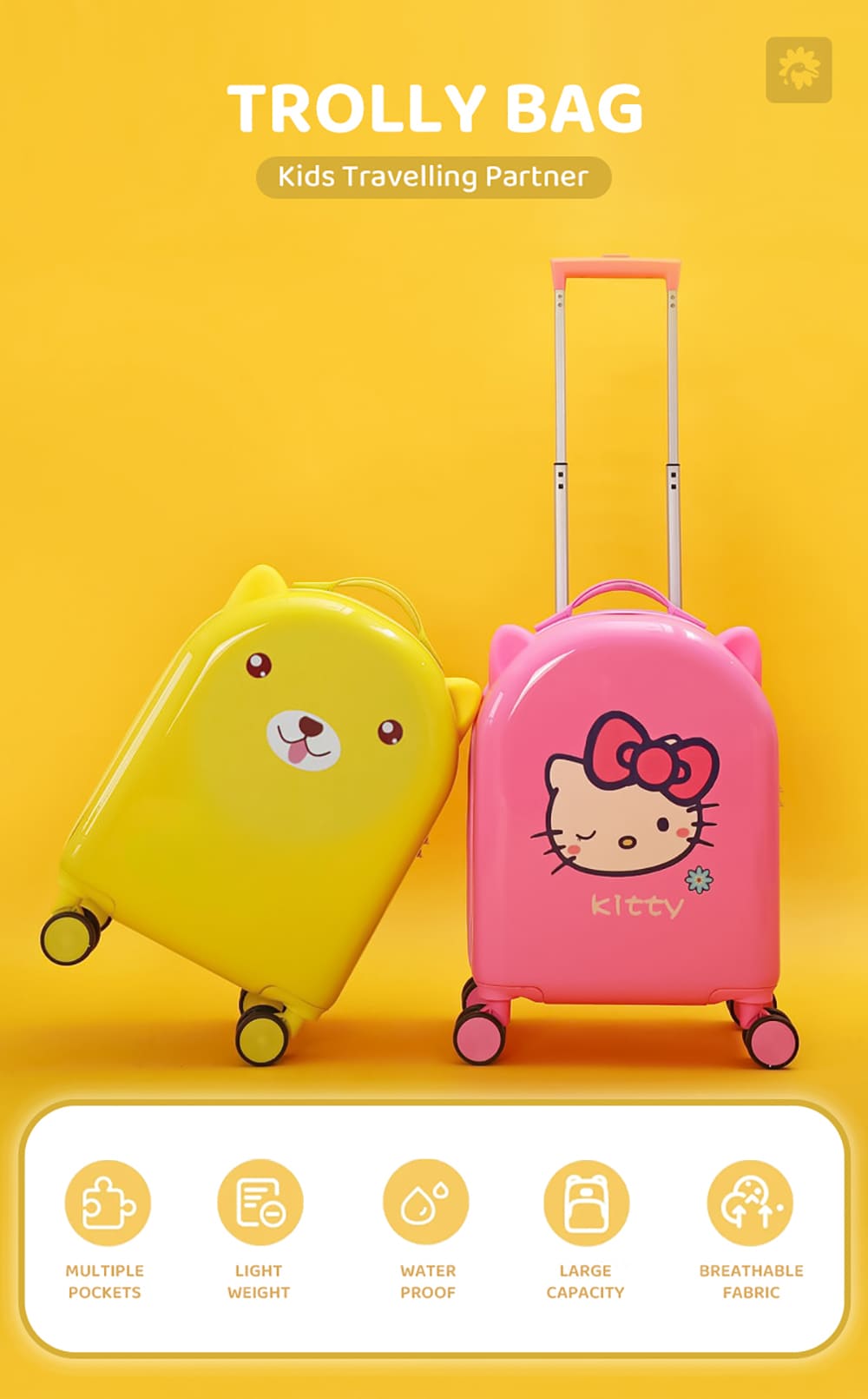 Kids Trolley Bags