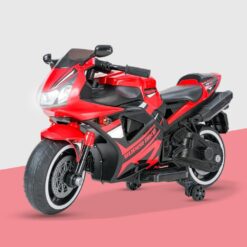 StarAndDaisy Sports Electric Motor Bike For Kids, Rechargeable Ride On Mini Motor Bike for Kids - V10 Red