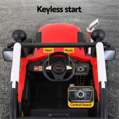 keyless Start Battery-powered Tractor for Kids