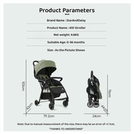 Specification of Baby Stroller