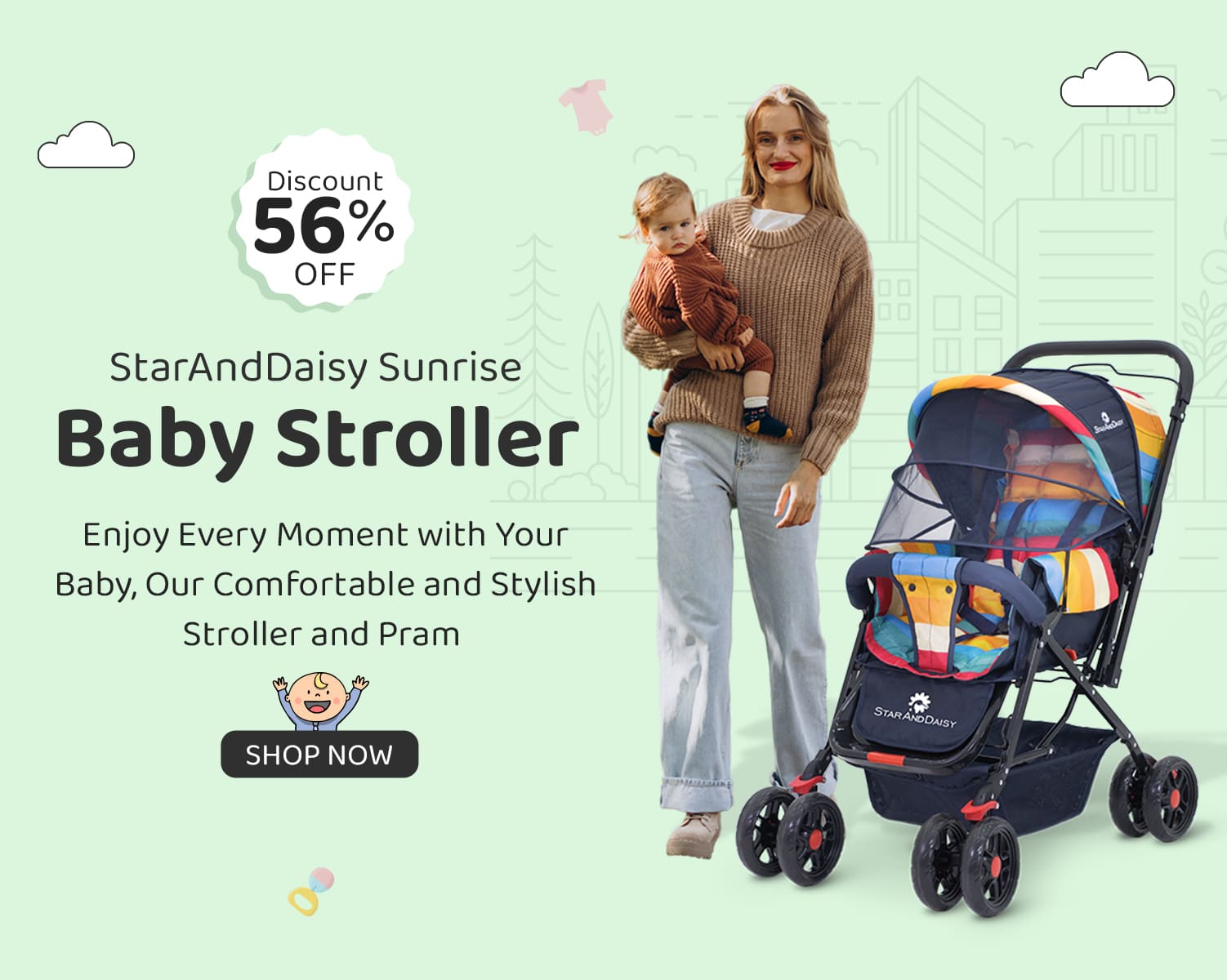 Sunrise Baby Stroller