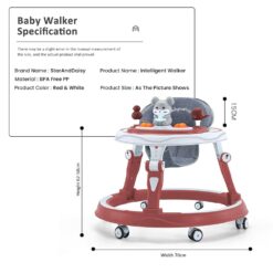 Specification of intelligent baby walker