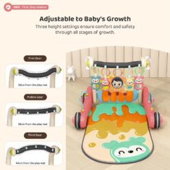 Adjustable Baby Play Gym Cum Walker