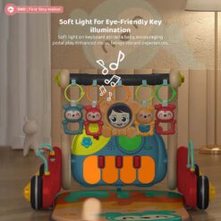 Baby Play Gym Cum Walker with Lights