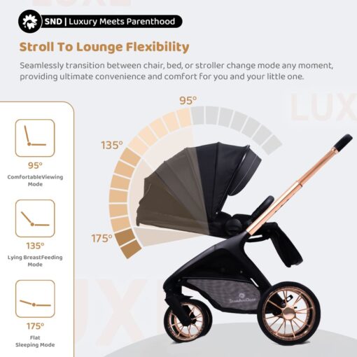 Baby Stroller with Reclining Seat