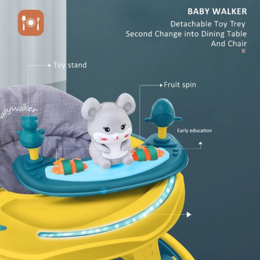 Baby Walker Detachable Toy Tray