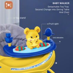 Intelligent Walker for Baby with Detachable Toy Tray