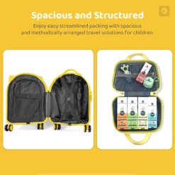 Kids Trolley Bag with Spacious Compartment
