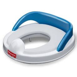 Fisher-price Baby Potty Seat, Anti-Slip Design, and Splash Guard for Boys & Girls First Year Potty Training Seat - Blue White