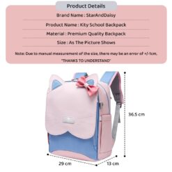 Specification of Kitty School Backpack